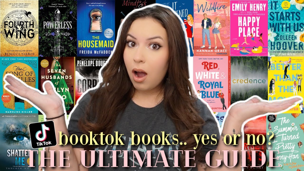 Полное руководство по книгам Booktok! 📖 (стоит или нет? 🎀✨)