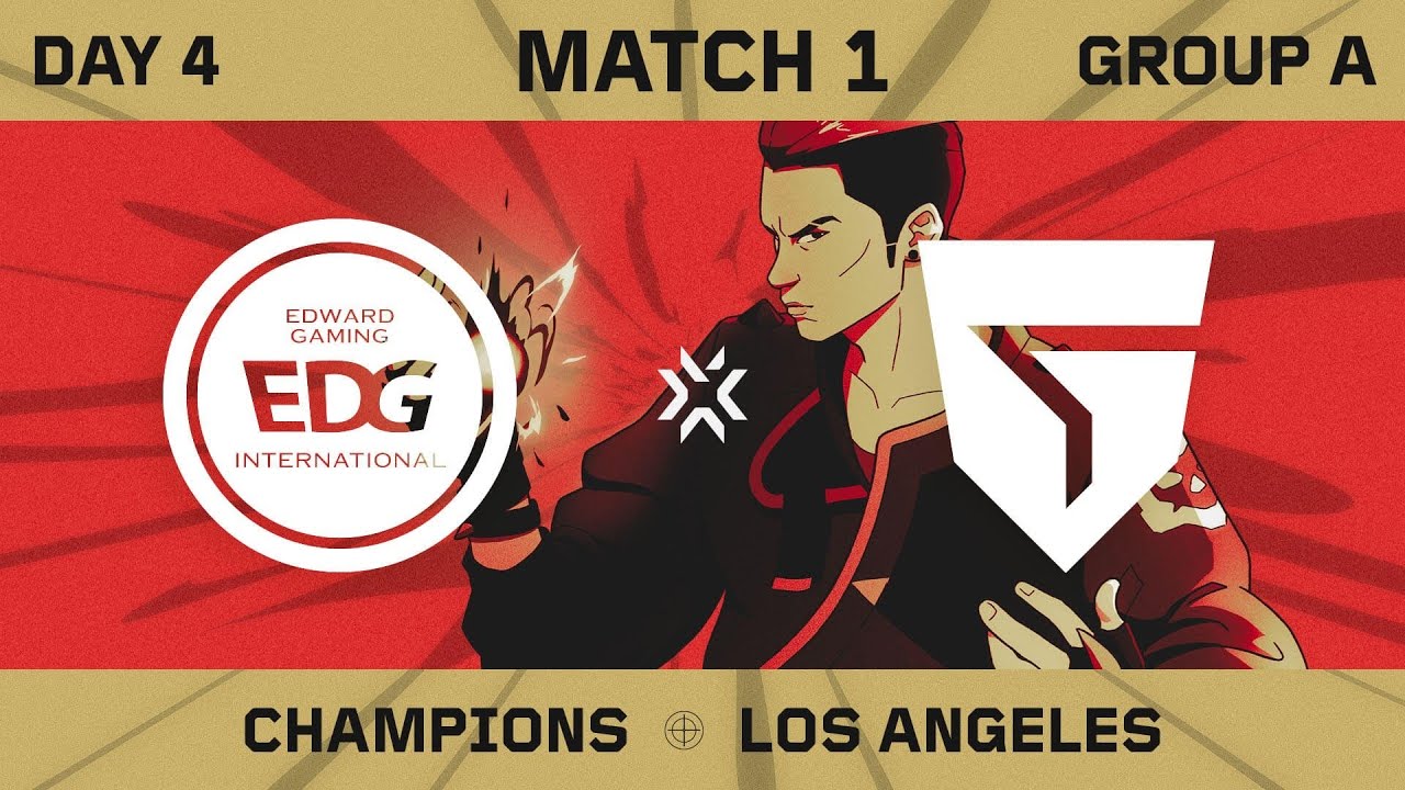 Edward Gaming vs Giants - VALORANT Champions - Group - Split Map 1