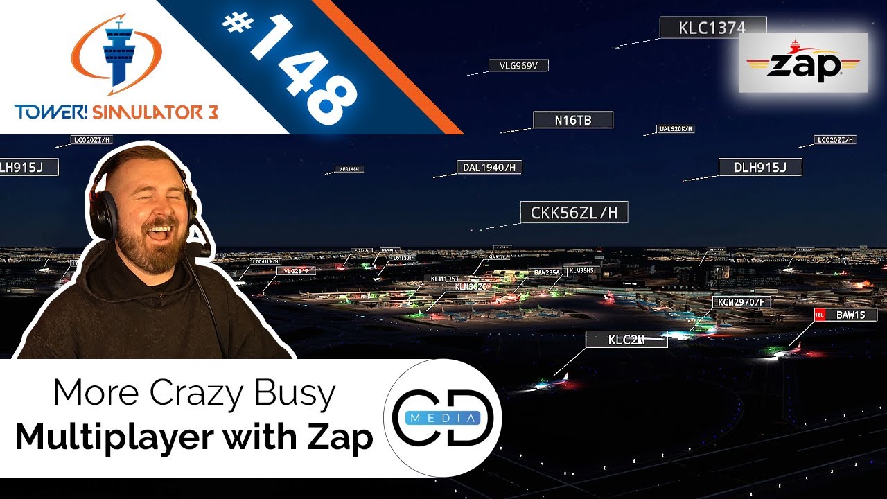 More Crazy Busy Multiplayer with Zap - Tower! Simulator 3, Episode 148