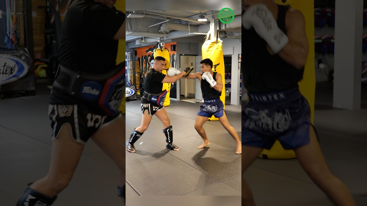Muay Thai for Southpaw Fighters - Countering the Right Straight with Petpanomrung Kiatmuu9