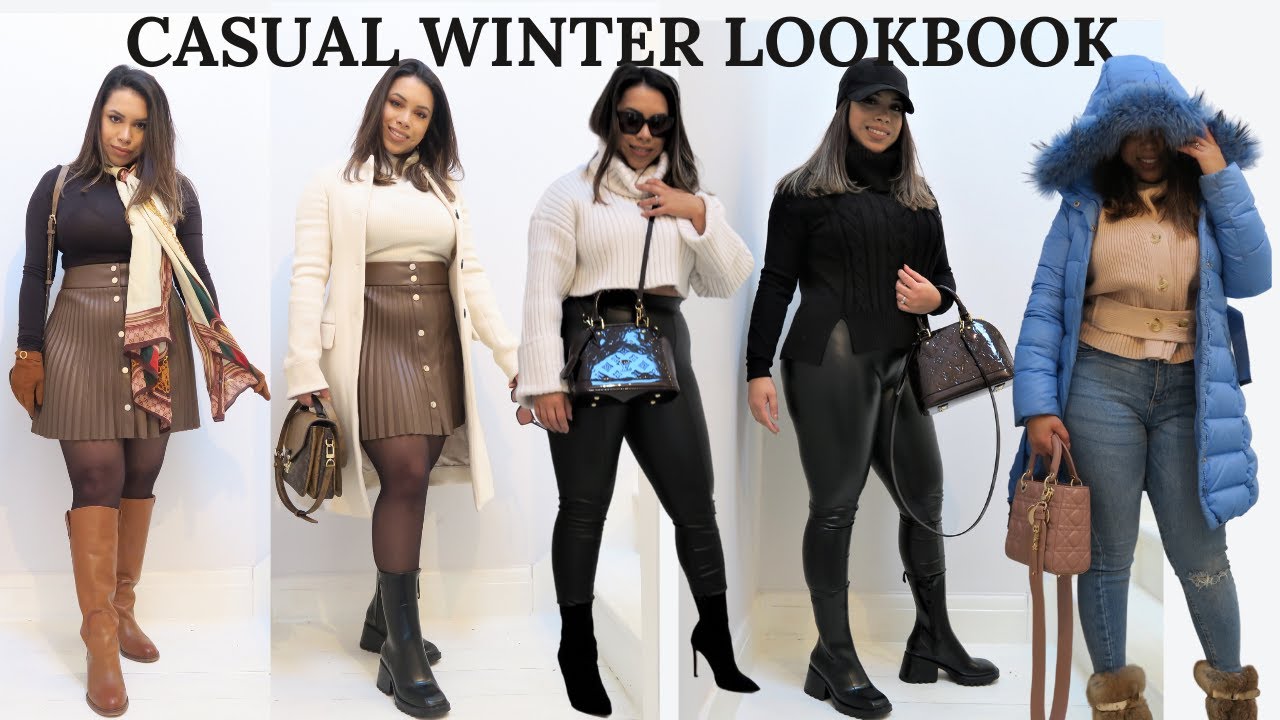CASUAL WINTER LOOKBOOK | STYLING INSPIRATION | Rya Tee
