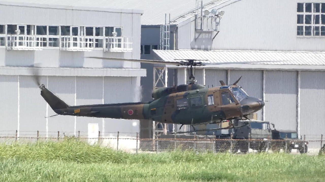 Sep.2019 FHI UH-1J Bell UH 1 HueyⅡ Update Camp YAO 陸上自衛隊 八尾駐屯地 ヘリコプター