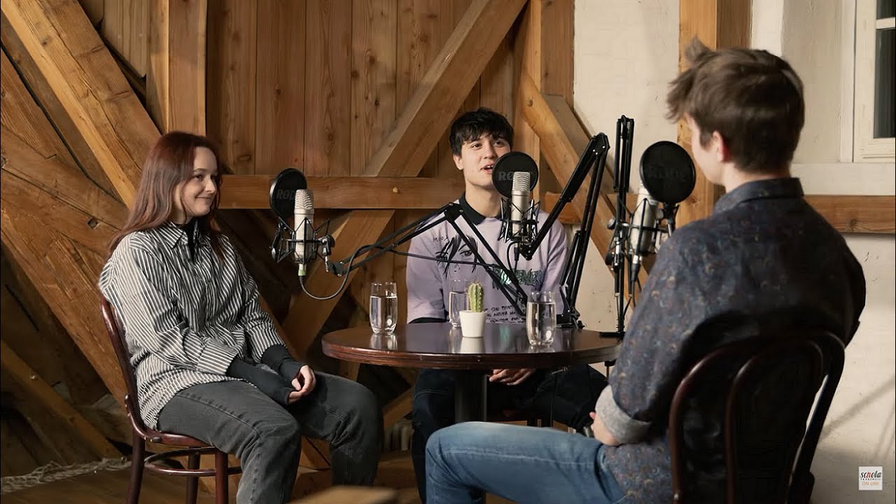 Agáta Chroustovská a Tim Exner - Talk show Rozcestí