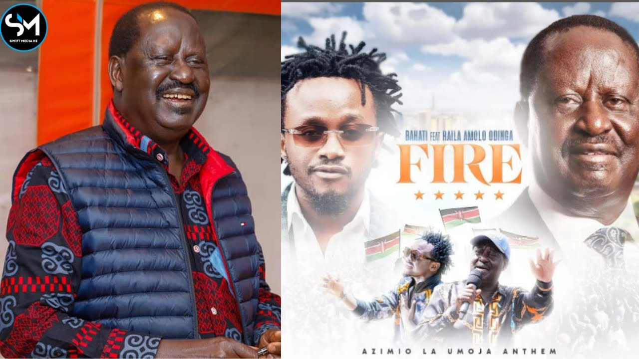 BAHATI ft RAILA AMOLO ODINGA - FIRE (Official Music Video) Azimio La Umoja Campaign Song