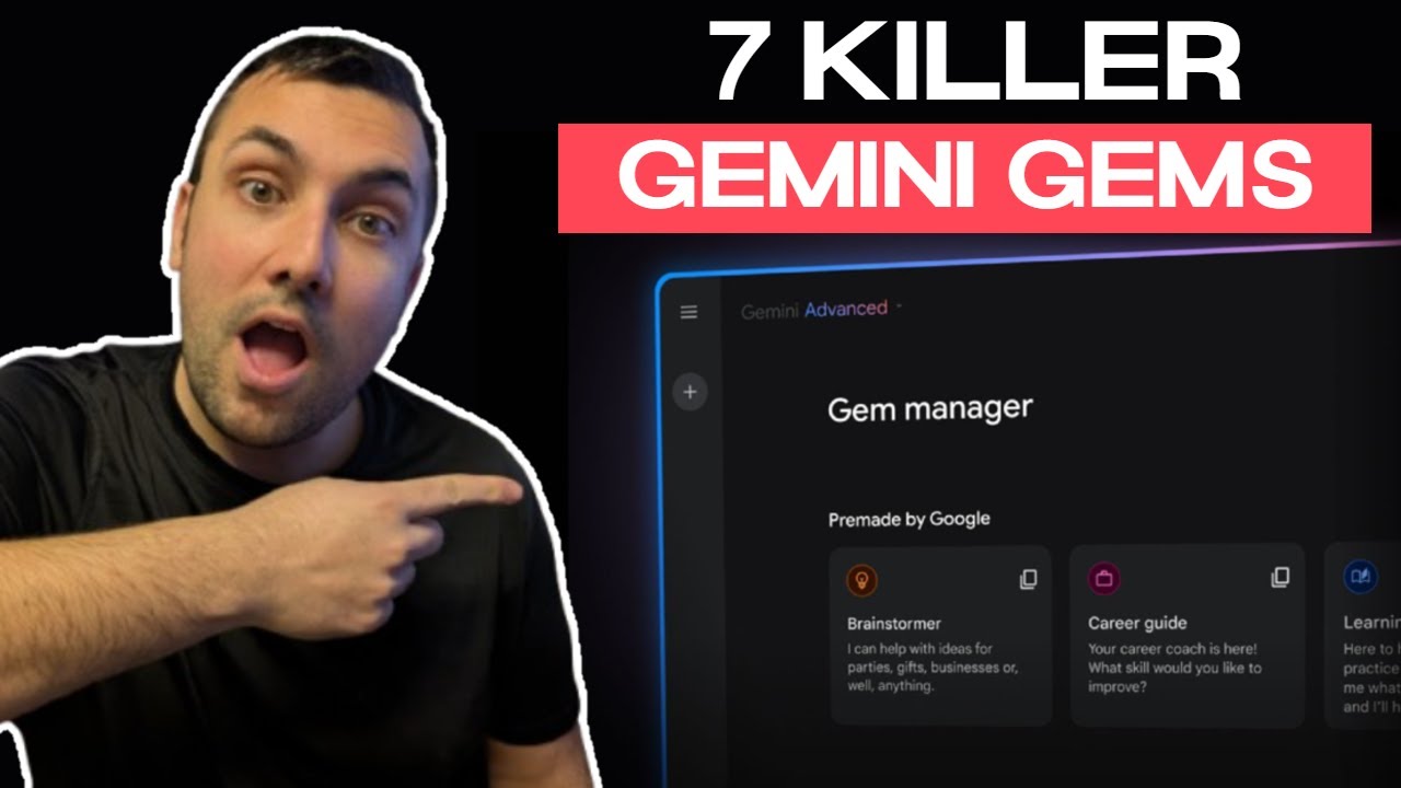 7 Killer Google Gemini Gems That Will Change Your Life