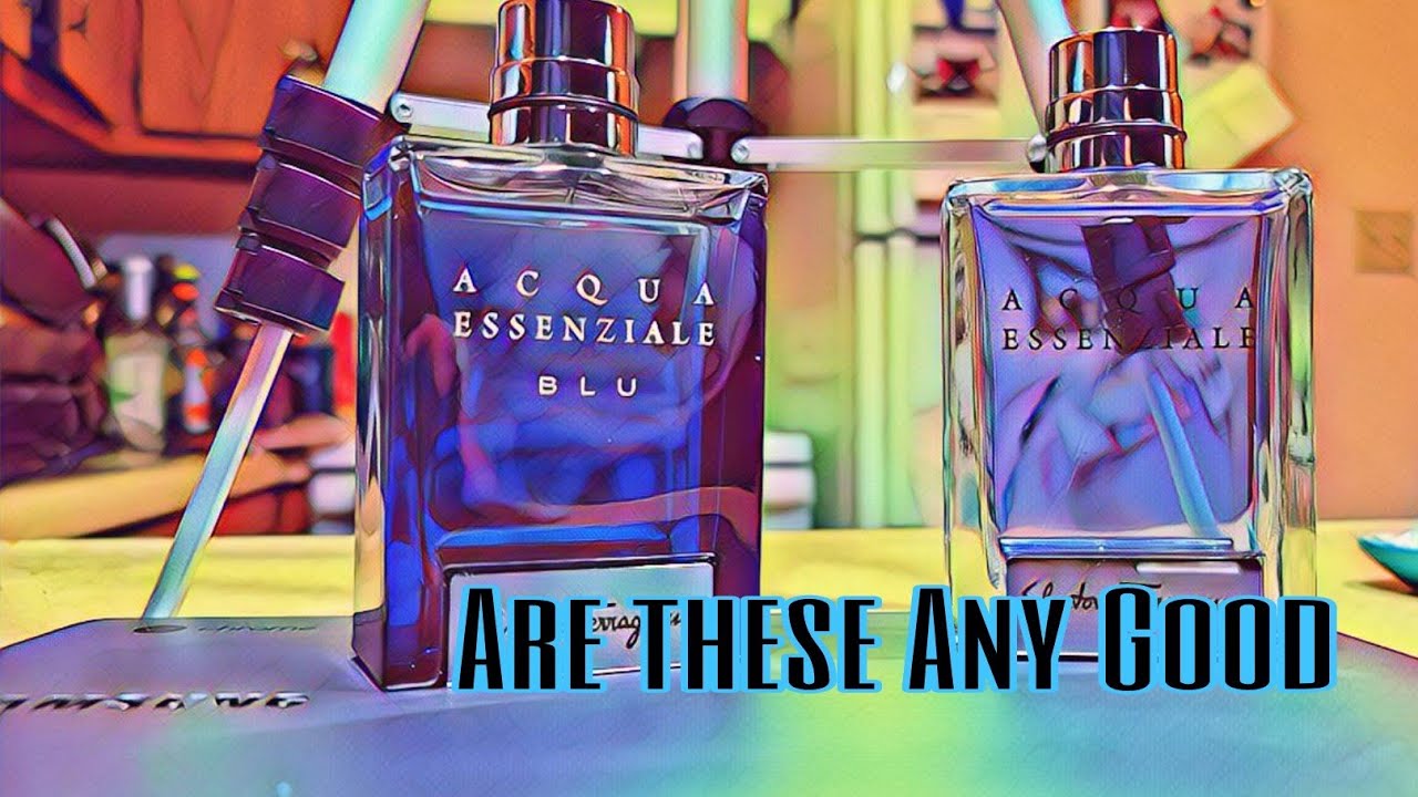 Salvatore Ferragamo Aqcua Essenziale Blu and the Original