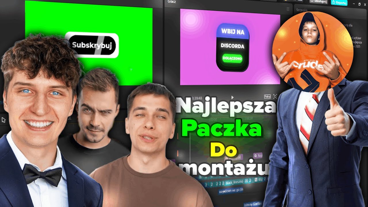 Najlepsza paczka montażysty dla youtuber&oacute;w 2025