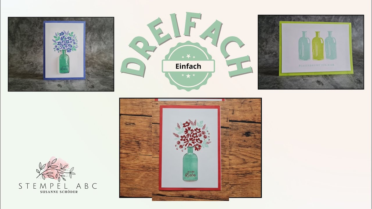 Produkt Paket Flaschenpost - Einfach - Produkte von Stampin´UP!
