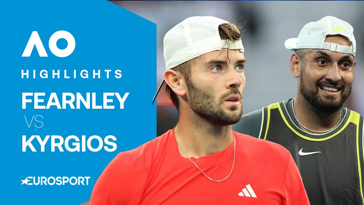 Jacob Fearnley vs Nick Kyrgios | Round One | Australian Open 2025 Highlights 🇦🇺