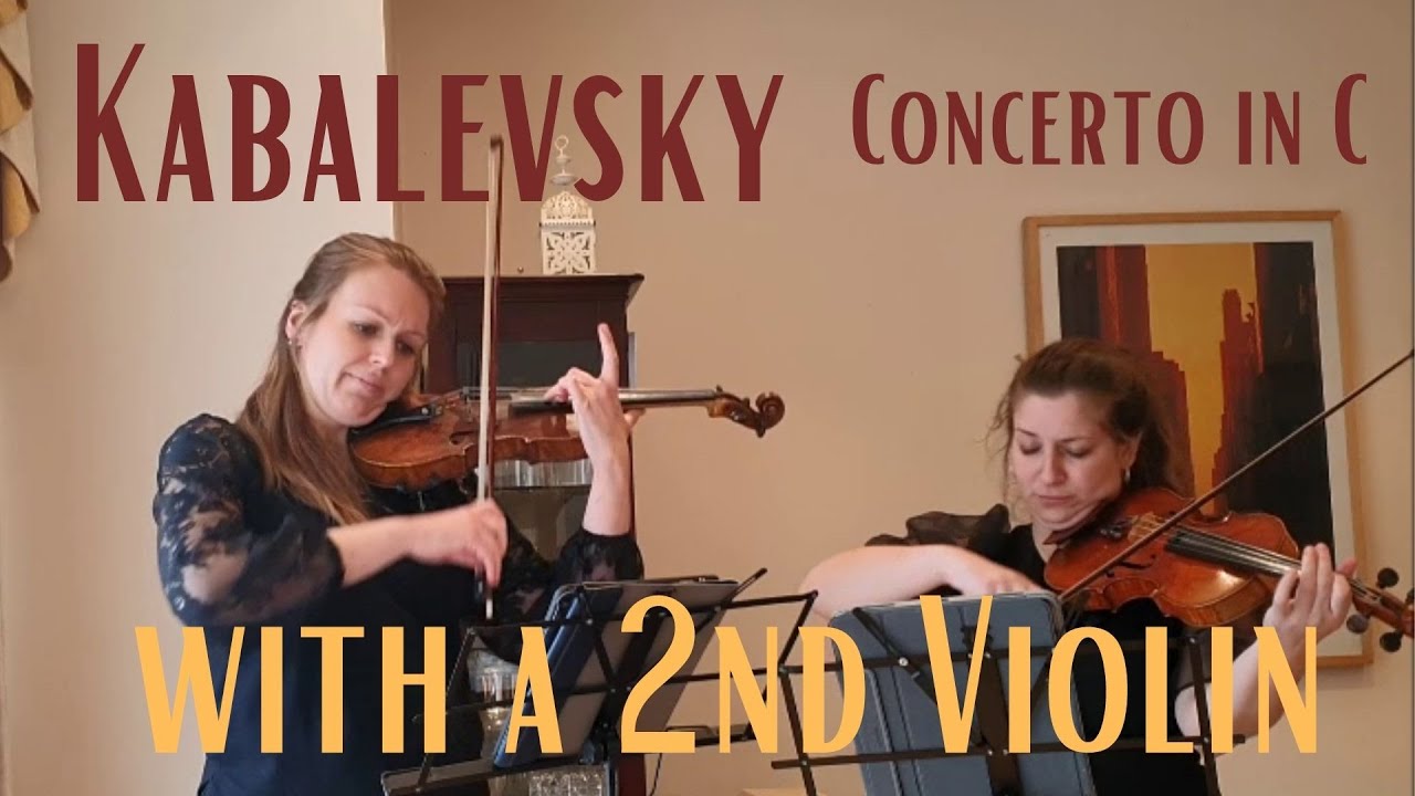 Kabalevsky - Violin Concerto in C (2nd violin accompaniment)