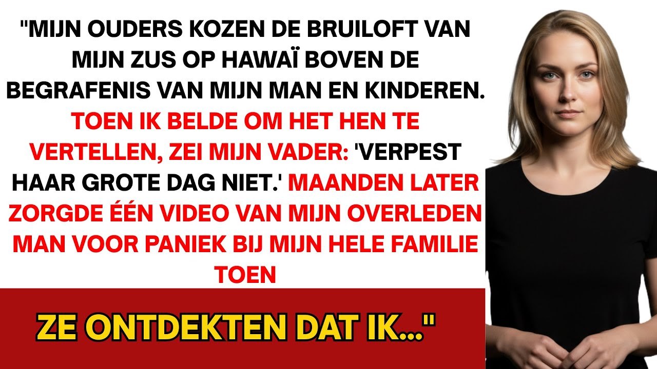 Mijn ouders misten de familiebegrafenis voor de Hawaï-bruiloft van mijn zus en schrokken van €8 mln