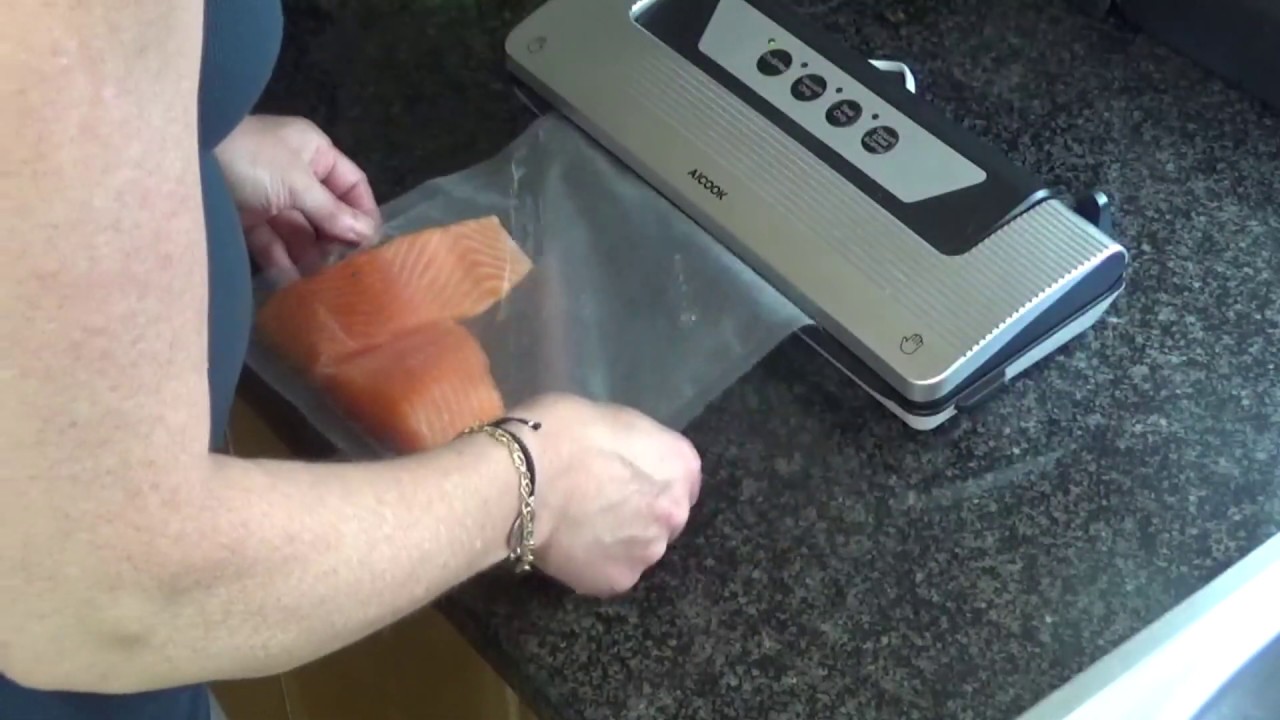 C&oacute;mo envasar el pescado al vac&iacute;o para congelar