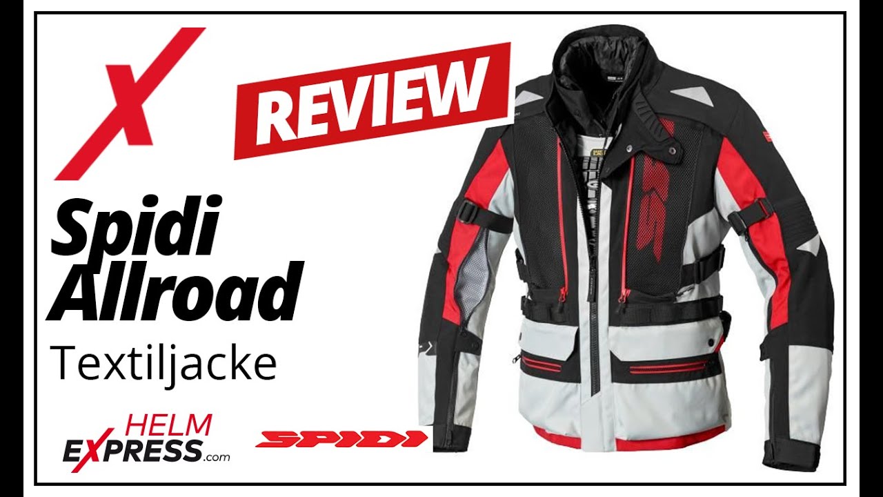 Spidi Allroad Motorrad-Tourenjacke / Textiljacke [Produktvorstellung] | Helmexpress.com