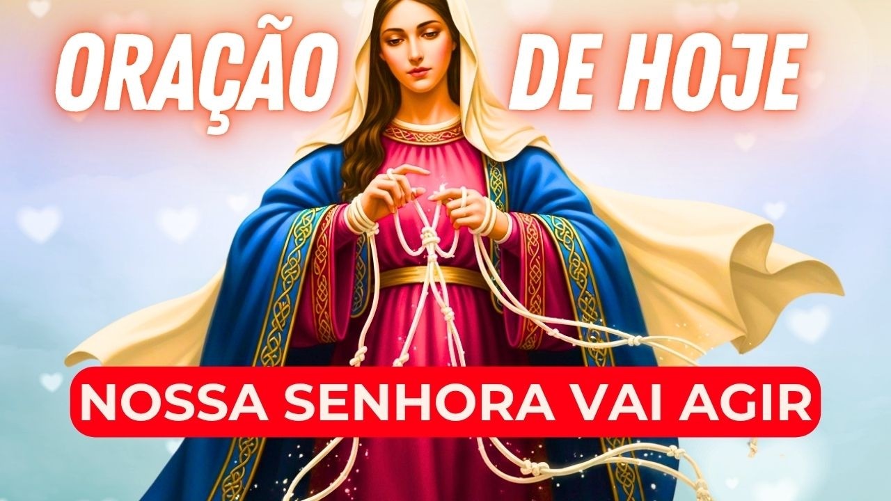 Se Você Sente Que AMA Sozinho, Reze Isso Hoje | Oração do Dia com Nossa Senhora