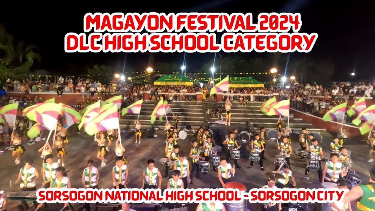 Magayon Festival 2024 DLC Competition - Sorsogon National High School SNHS DLC Green Lions