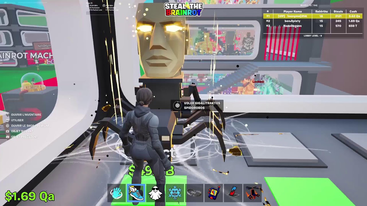 Trade/sell brainrot fortnite