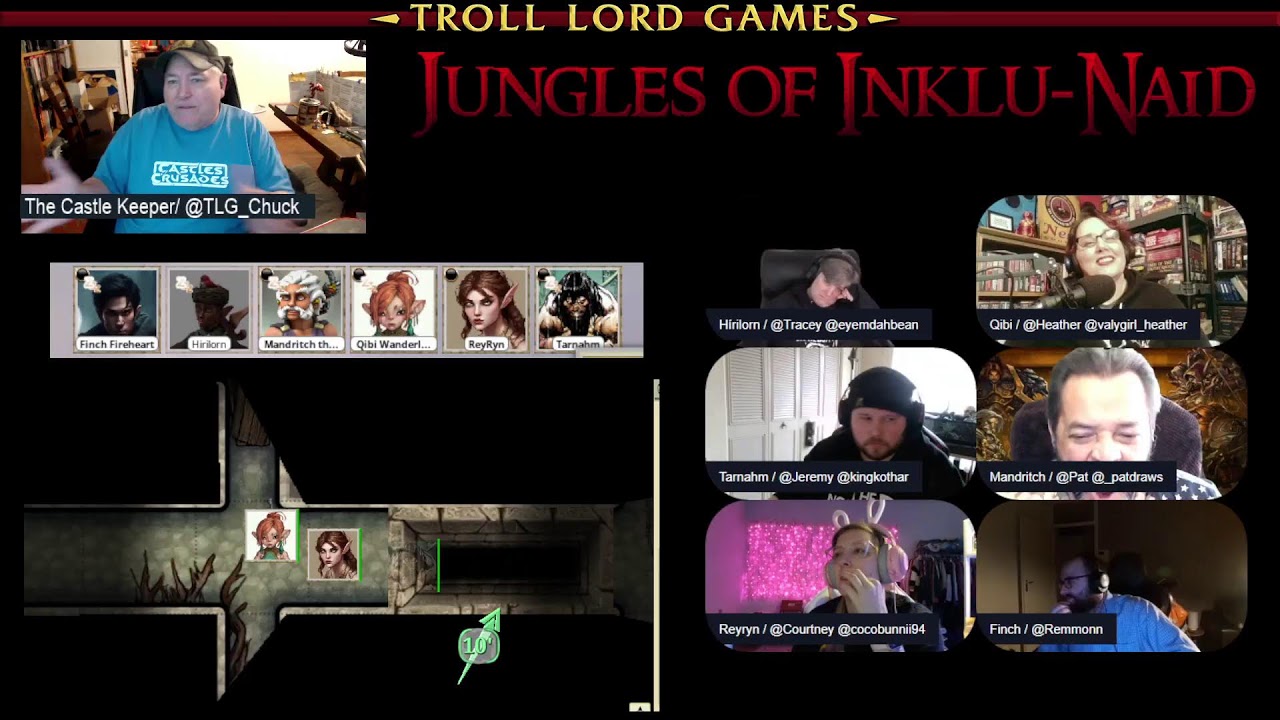Jungles of Inklu-Naid - Castles & Crusades Actual Play w/ CK Chuck!