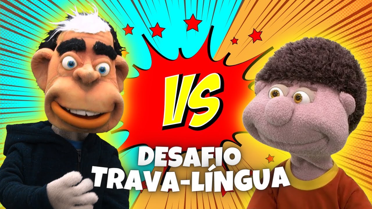 Mecha e João no Desafio Trava-língua
