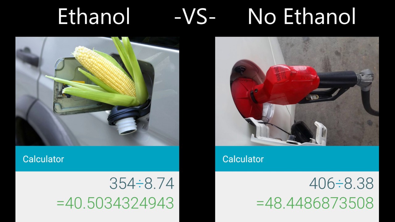 Ethanol vs. Regular Gas