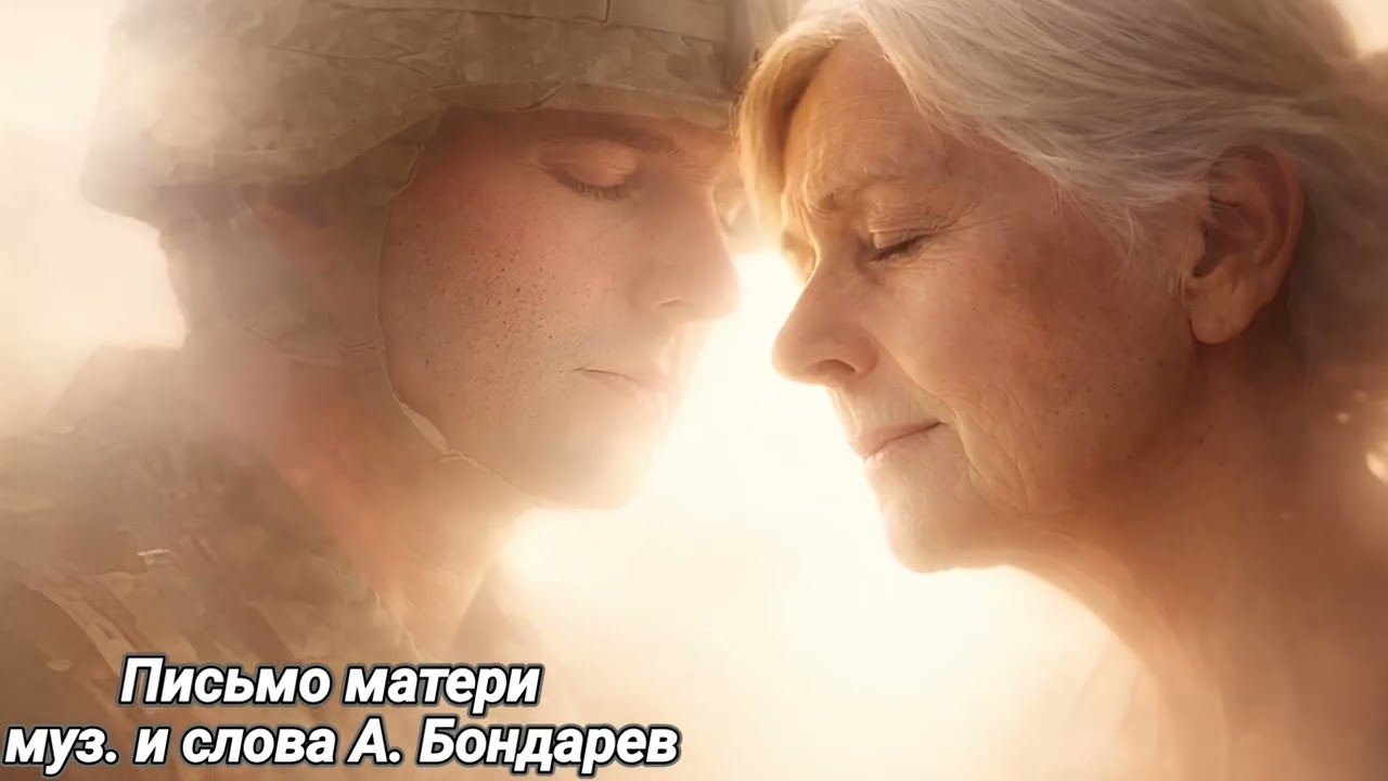 Письмо матери. Муз.и слова А.Бондарев