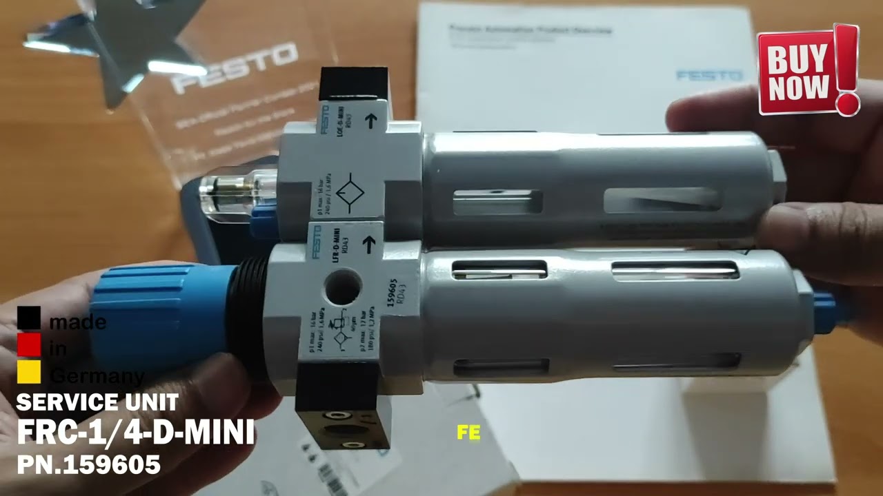 FESTO SERVICE UNIT FRC-1/4-D-MINI PN.159605