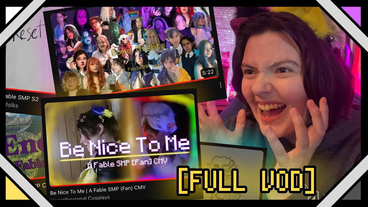 Reacting to YOUR CMVs and Animatics [FULL VOD]