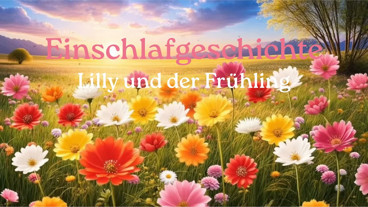 Sanfte & ruhige Einschlafgeschichte ✨ Lilly und der Frühling 🌷