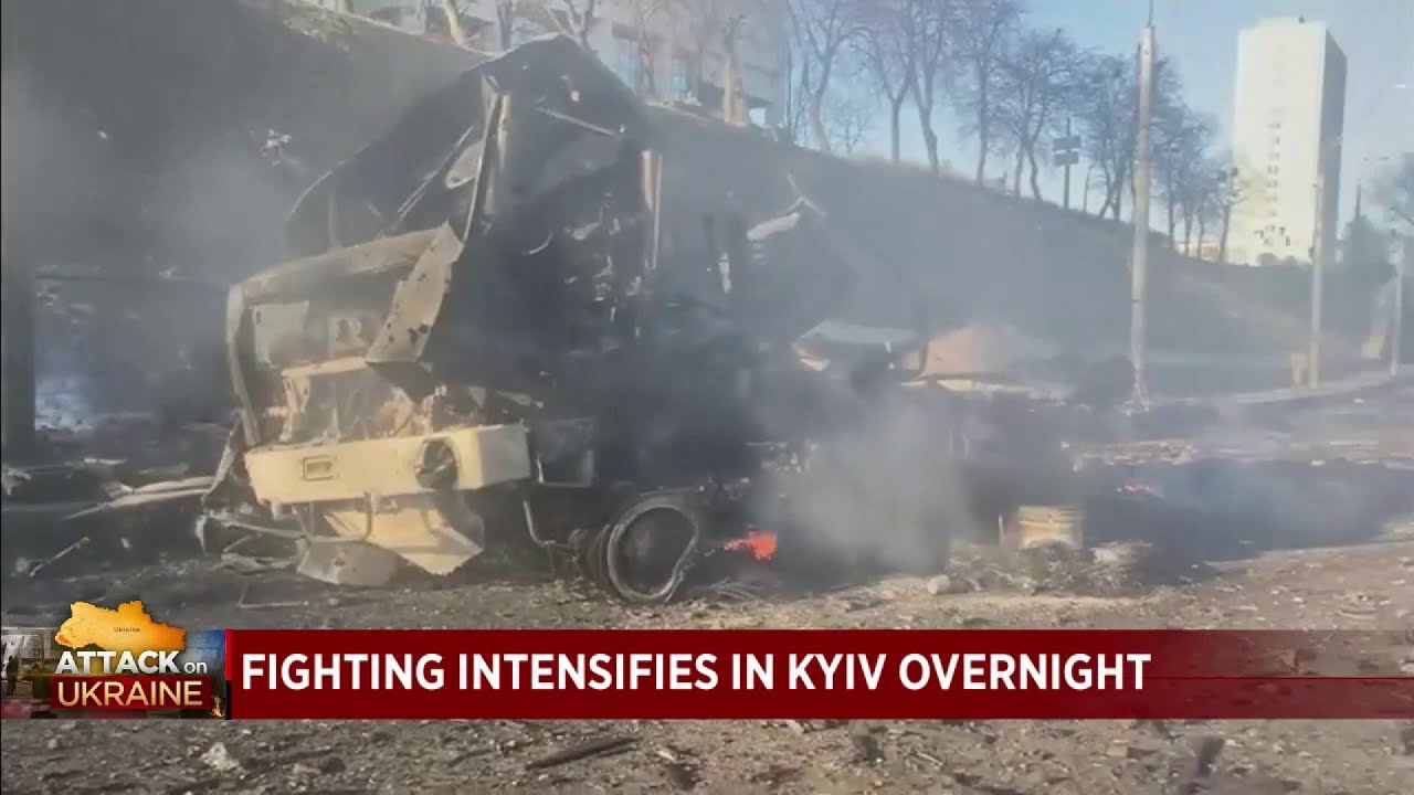 Russians push toward Ukraine&rsquo;s capital