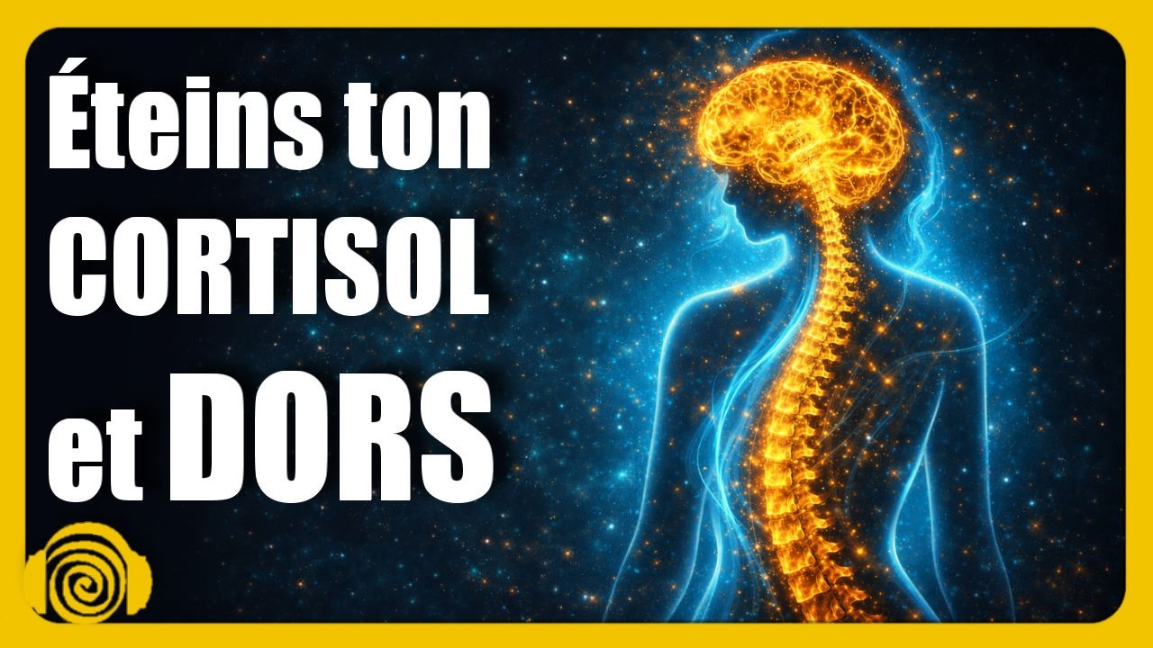 Déprogrammation du STRESS et du CORTISOL |Activez Votre Système de Guérison | Hypnose pour Dormir