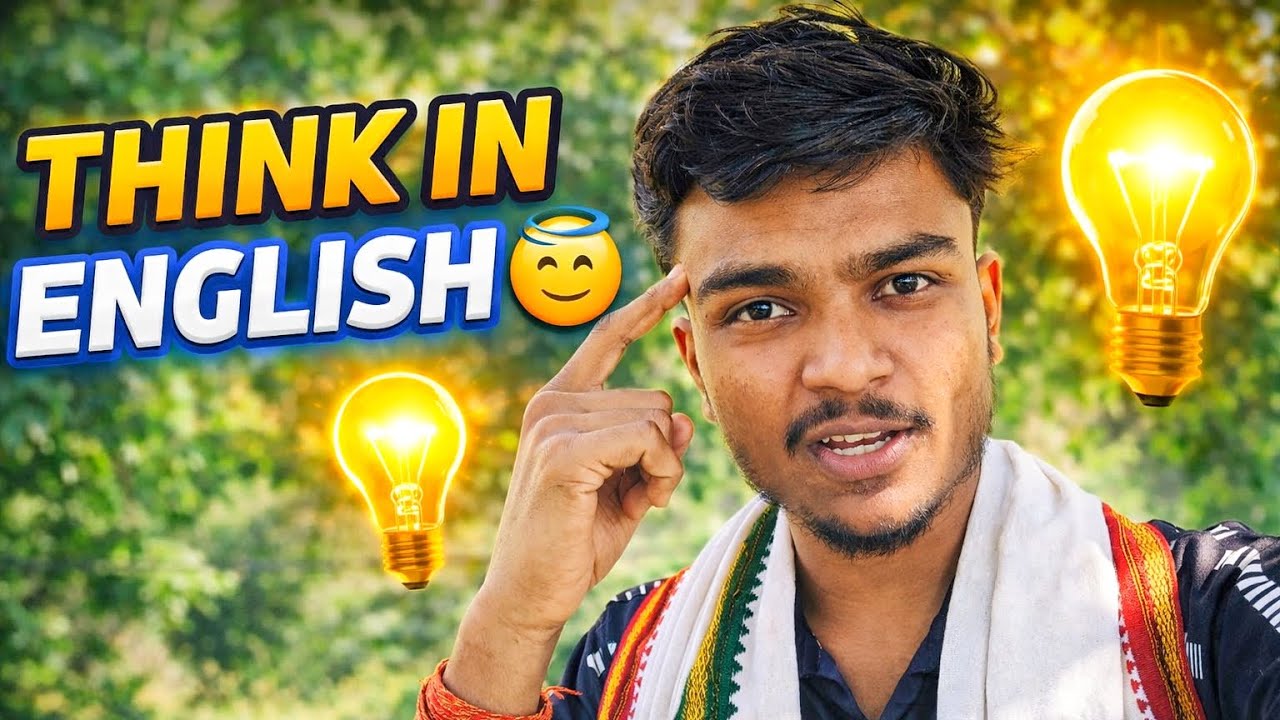 How To Think In English🤔 | You can Speak Fluently If you do This 💪