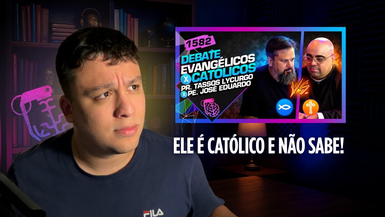 FÉ OU OBRAS? O QUE JUSTIFICA? - REACT Padre José Eduardo x Tassos Lycurgo