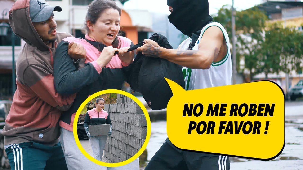 Asaltó a una mujer y cuando vio lo que había en la bolsa no pudo contener las lágrimas