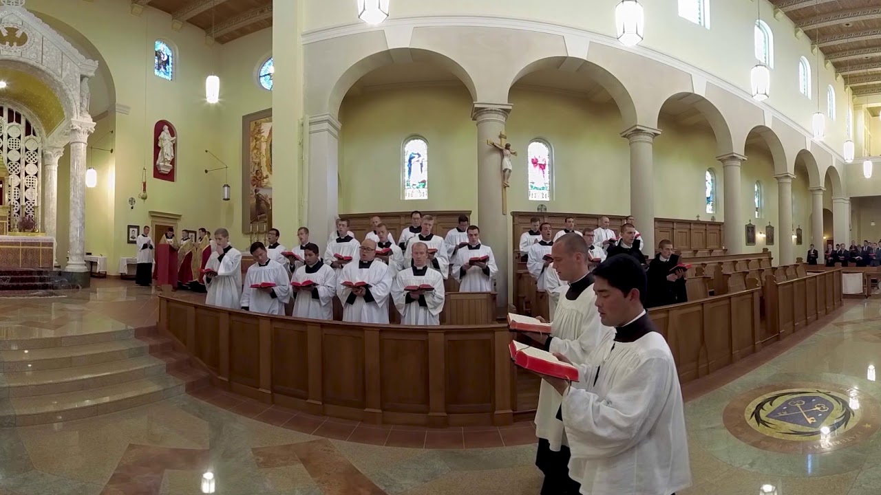 Gregorian Chant:  Our Lady of Guadalupe Seminary