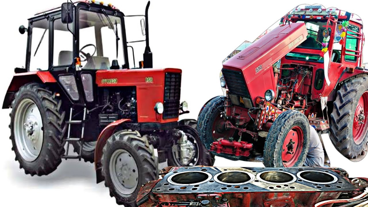 How to Repair a Belarus510 Tractor Engine Belarus 510 Engine Overhauling ittefaq repairing technique