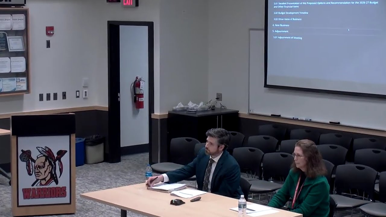 Finance and Budget Committee Meeting - 3/17/26