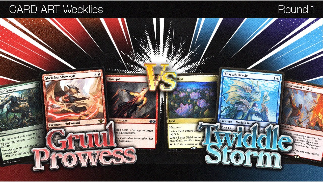 Gruul Prowess vs Twiddle Storm | STORM!? | Paper Modern Gameplay
