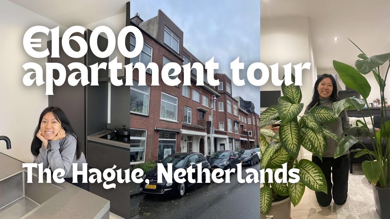 €1600 dutch apartment tour | the hague, netherlands