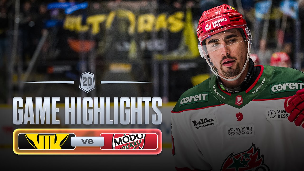 V&auml;ster&aring;s vs. MoDo | Highlights 8/10
