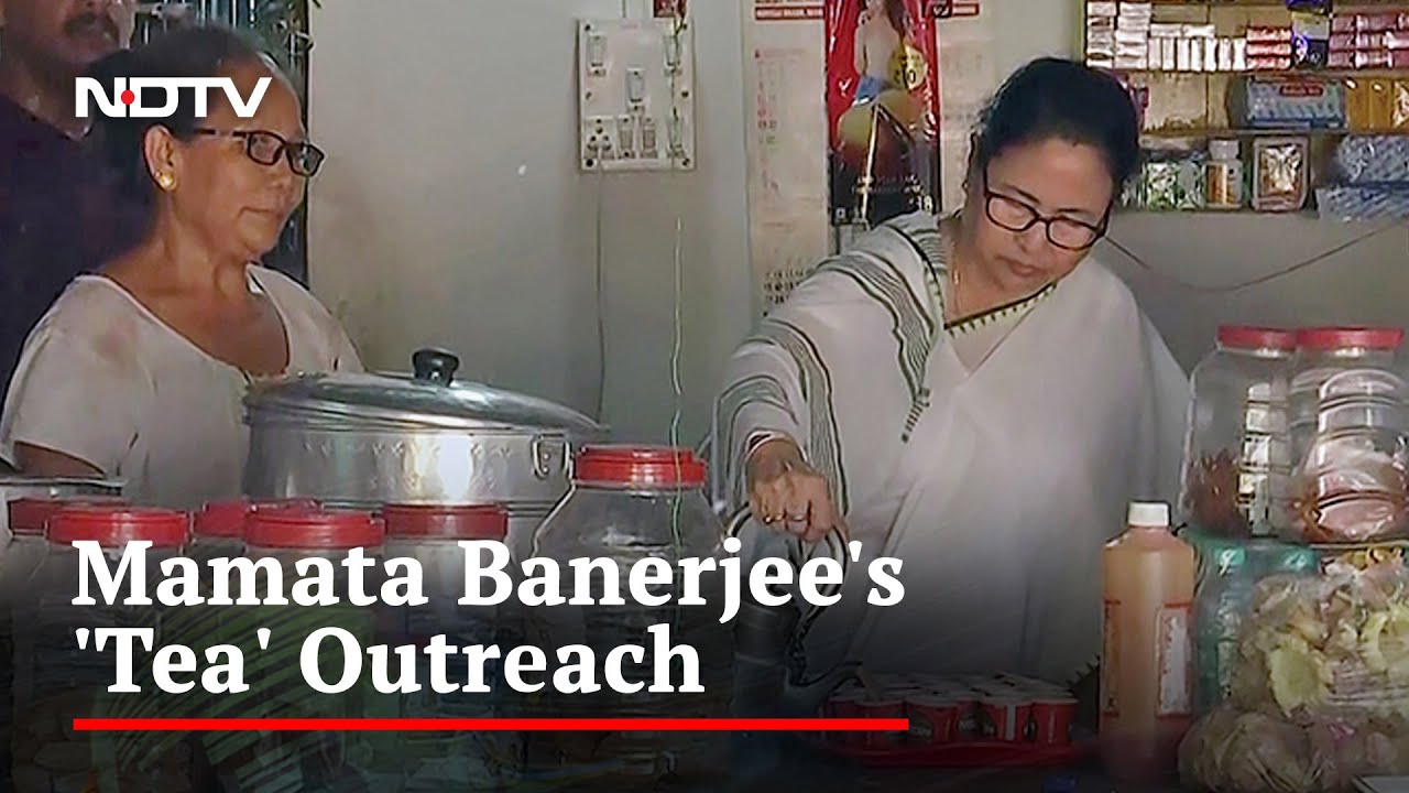 Mamata Banerjee Makes Tea During Poll Campaign In Bengal | The News