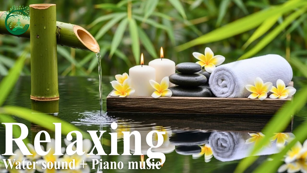 Bamboo Water Nature Sounds 🌿 Deep Sleep, Calm Mind & Stress Relief