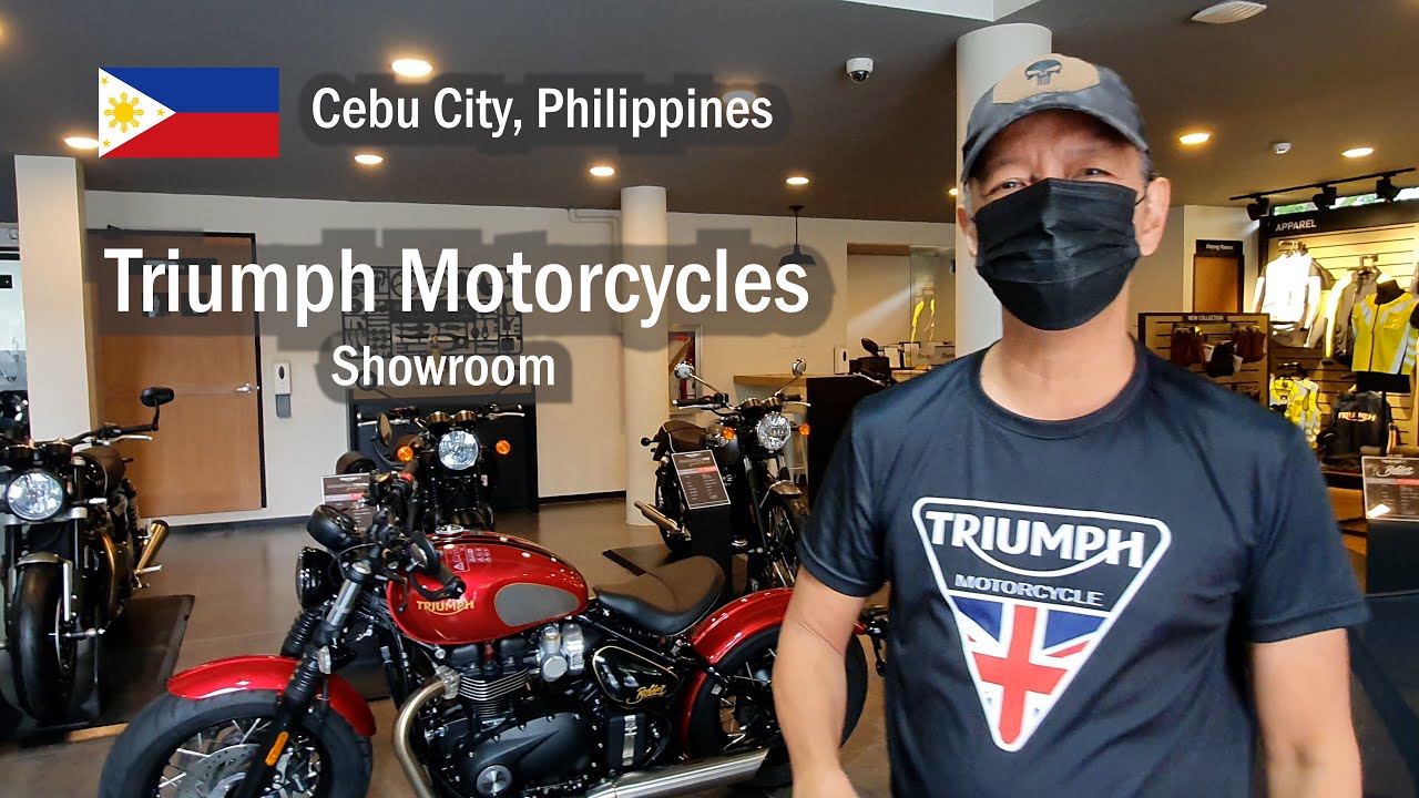 A Quick Tour of the Triumph Motorcycles Cebu Showroom