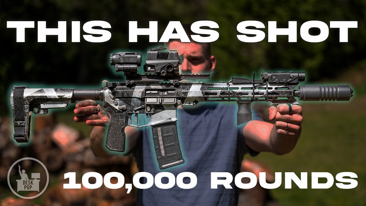 My $1000 AR build after 100,000 Rounds