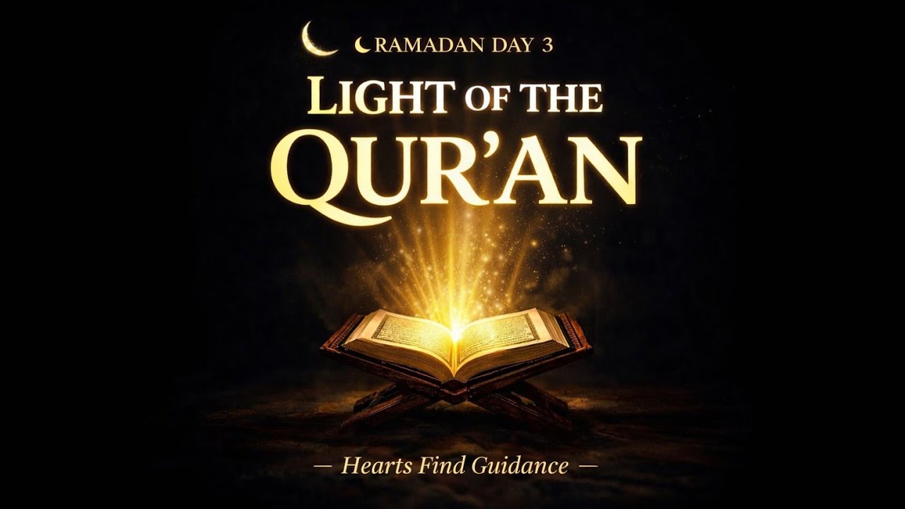 Light of the Qur’an | Heart-Touching Islamic Nasheed | Day 3 Reminder