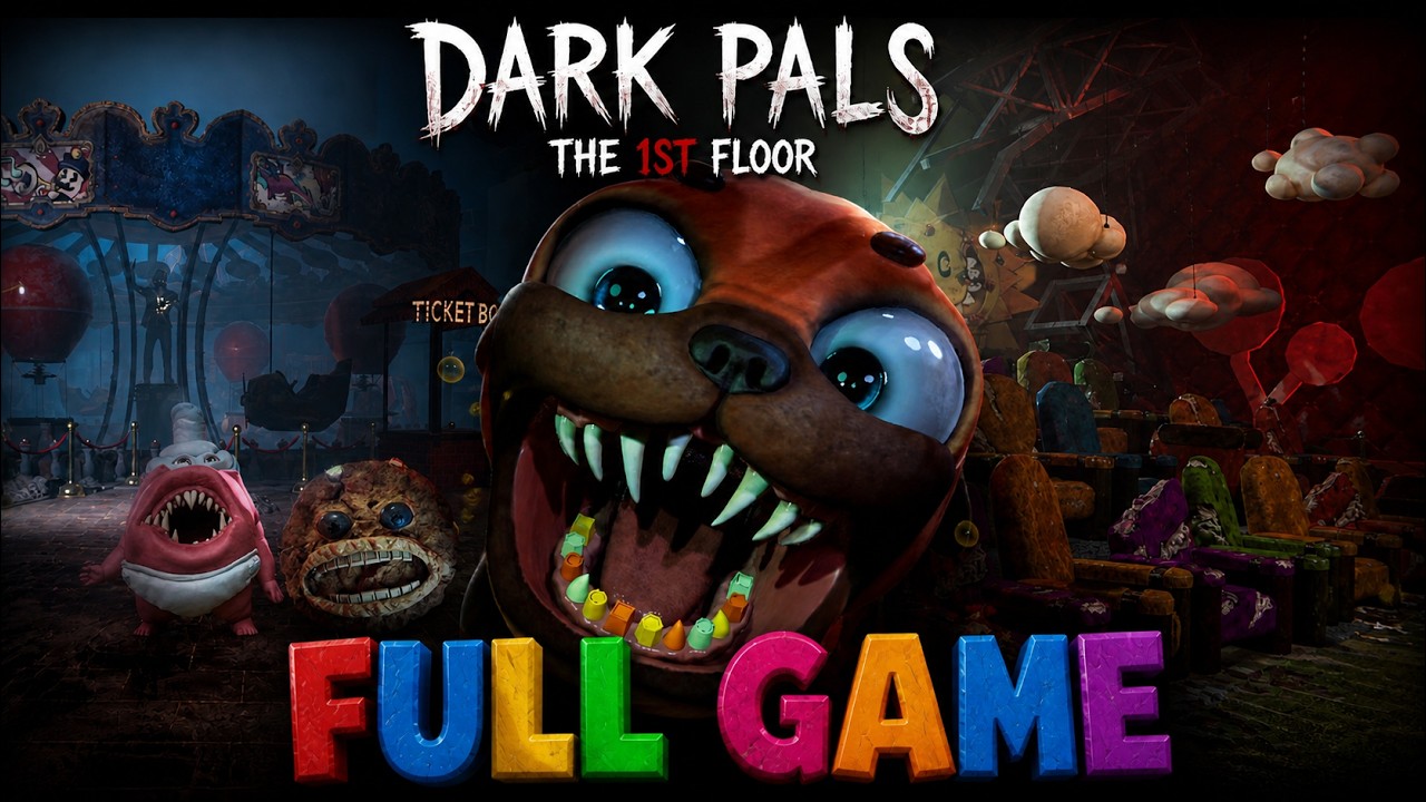 DARK PALS: THE 1ST FLOOR Full Game Walkthrough | ALL PUZZLES + ENDING (No Commentary)
