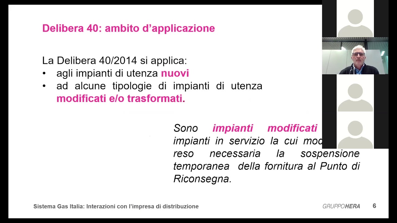 Webinar | Delibera 40: attivazione forniture gas
