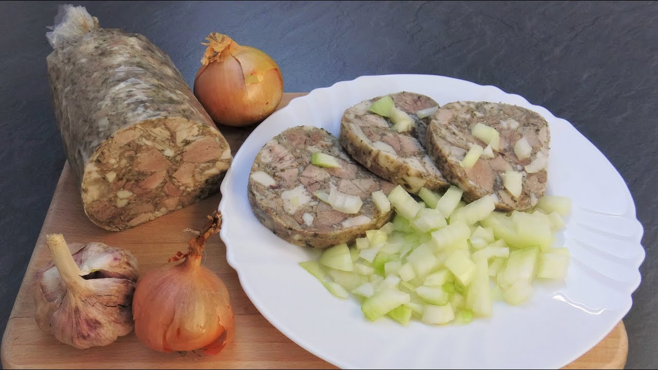 TLAČENKA - 1. díl jak si udělat zabíjačkové výrobky doma