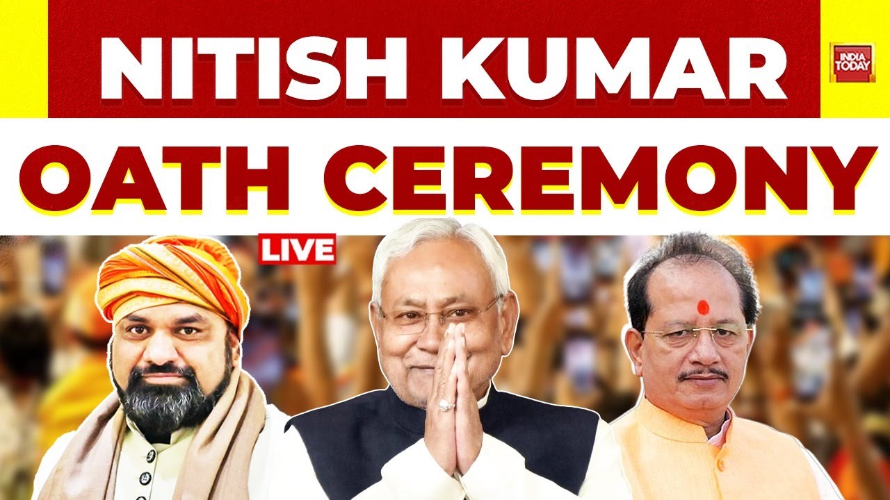 Bihar CM Swearing-In LIVE | Nitish Kumar's 10.0 oath as Bihar CM | Bihar NDA Govt Cabinet News LIVE