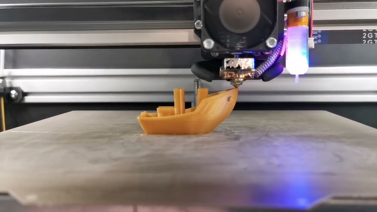 Benchy in 29:44 min auf dem I-Rics 2.0 (ohne input shaping)