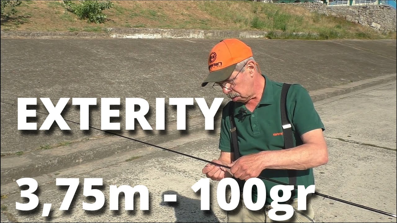 Тестирование кастомного удилища EXTERITY River Feeder 3.75m -100gr