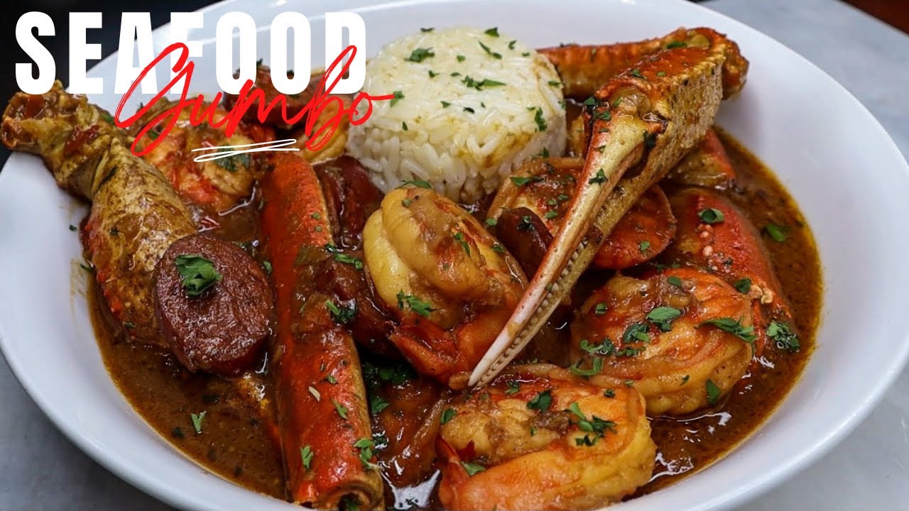 РЕЦЕПТ ГУМБО С МОРЕПРОДУКТАМИ | CHAZS CUISINES